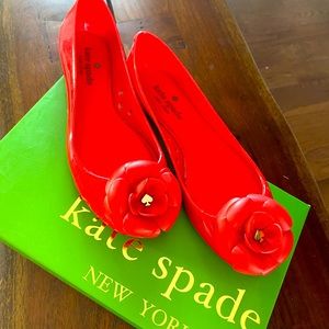 Kate Spade jelly flats